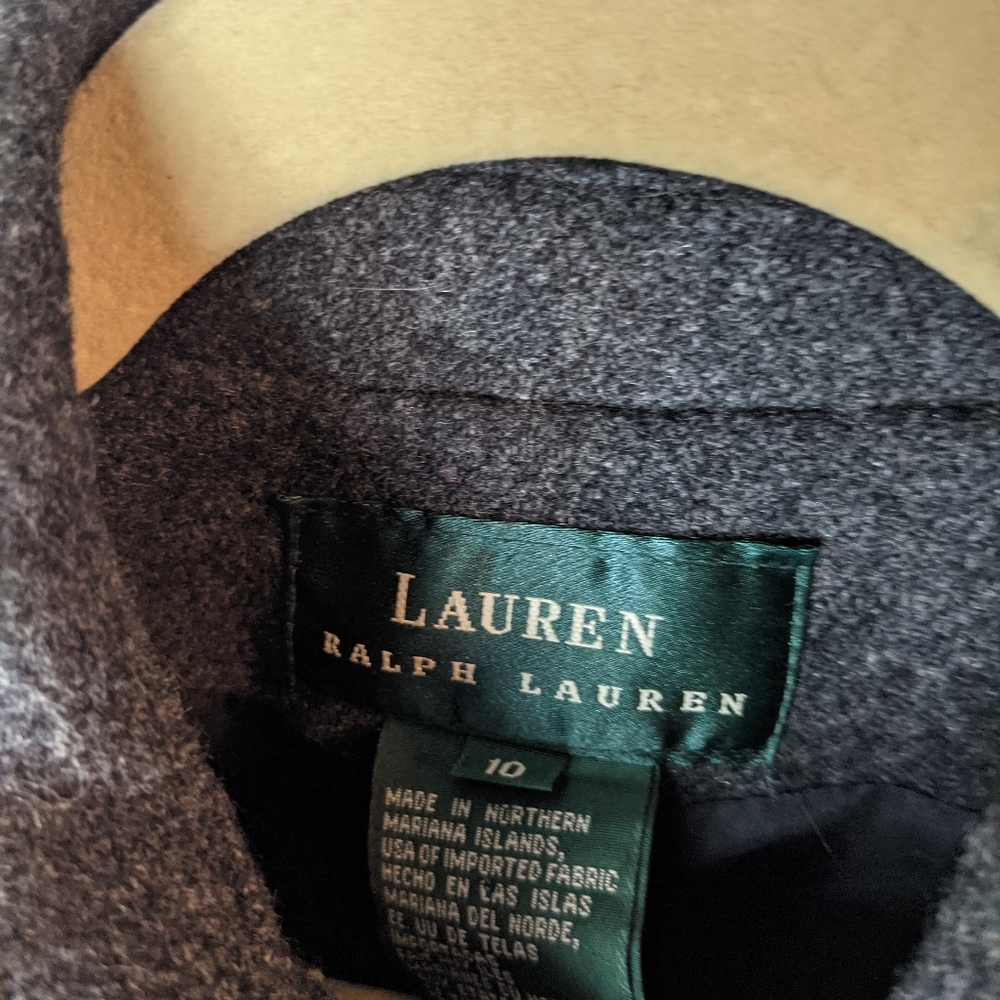 Lauren Ralph Lauren wool coat jacket - Picture 2 of 6